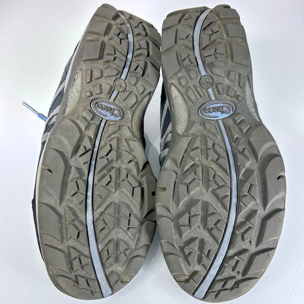 Chaco Winsome Black Blue Gray Lace Up Hiking Sneaker Shoes J104058 Size 7 - Picture 8 of 10